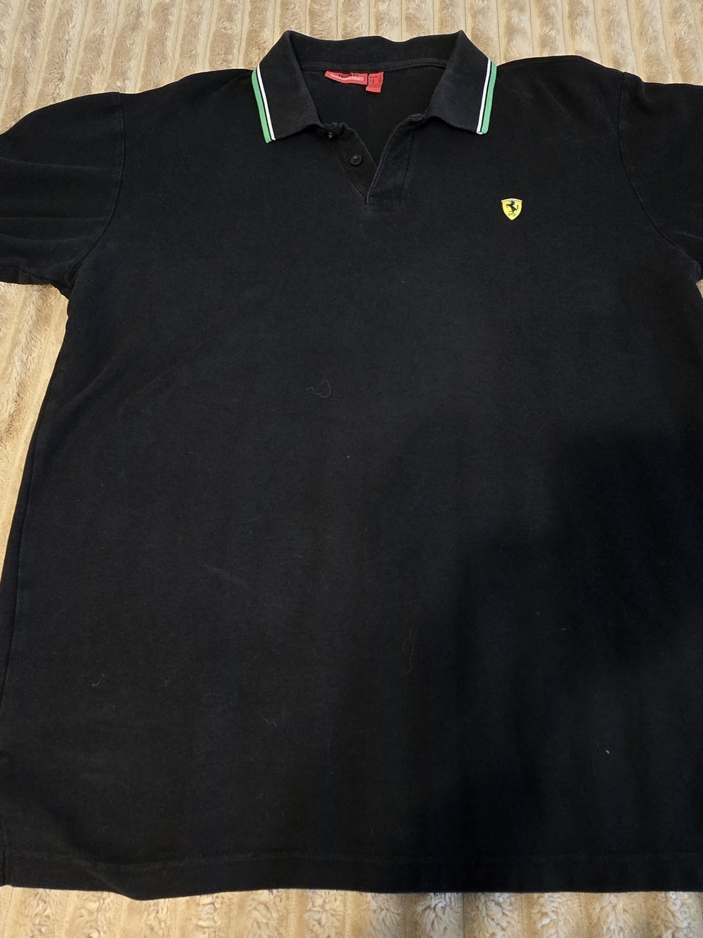 Vintage 90s/Y2K Scuderia Ferrari F1 Racing Polo Shirt